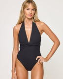 Coast To Coast One Piece Swimsuit - Black - Las Olas