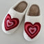COZY HEART SLIPPERS - Las Olas