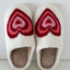 COZY HEART SLIPPERS - Las Olas