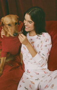 COZY UP PUP LS TOP - Las Olas