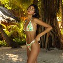 CROCHET CHEEKY BIKINI BOTTOM - Las Olas
