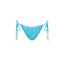 CROCHET DIPPED CHEEKY TIE BIKINI BOTTOM - Las Olas