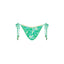 CROCHET DIPPED CHEEKY TIE BIKINI BOTTOM - Las Olas