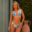 CROCHET HALTER BIKINI TOP - Las Olas