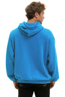 CROSSED STRIPE PULLOVER HOODIE RELAXED - Las Olas