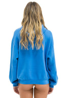 CROSSED STRIPE PULLOVER HOODIE RELAXED - Las Olas