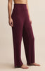 DAWN SMOCKED RIB PANT - Las Olas