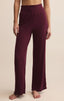 DAWN SMOCKED RIB PANT - Las Olas