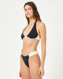 Dolce Bikini Bottom - Black - Cream - Las Olas