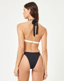 Dolce Bikini Bottom - Black - Cream - Las Olas