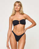 Donnie Bikini Bottom - Black - Las Olas