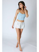 DOUBLE LACE TRIM CAMI - Las Olas