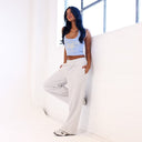 EMBROIDERED TRACK PANTS - Las Olas