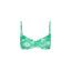 GATHERED MINI CROP BIKINI TOP - Las Olas