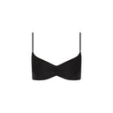 GATHERED MINI CROP BIKINI TOP - Las Olas