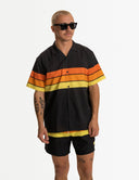 HORIZON LEISURE STRETCH BUTTONUP - Las Olas