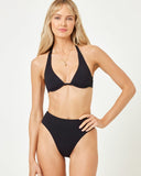 Isa Bikini Top - Black - Las Olas