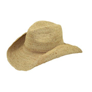 JS RAFFIA COWBOY HAT - Las Olas