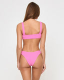 Leilani Bikini Bottom - Hottest Pink - Las Olas