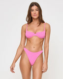 Leilani Bikini Bottom - Hottest Pink - Las Olas