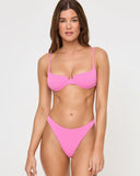 Leilani Bikini Bottom - Hottest Pink - Las Olas