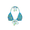 LETTUCE EDGE BRALETTE BIKINI TOP - Las Olas