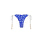 LETTUCE EDGE THONG TIE BIKINI BOTTOM - Las Olas