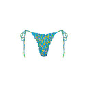 LETTUCE EDGE THONG TIE BIKINI BOTTOM - Las Olas