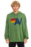 LOGO PULLOVER HOODIE RELAXED - Las Olas