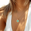 MEDIUM ST. CHRISTOPHER SURF NECKLACE - Las Olas