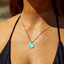 MEDIUM ST. CHRISTOPHER SURF NECKLACE - Las Olas