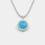 MEDIUM ST. CHRISTOPHER SURF NECKLACE - Las Olas