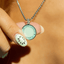 MEDIUM ST. CHRISTOPHER SURF NECKLACE - Las Olas