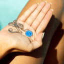 MEDIUM ST. CHRISTOPHER SURF NECKLACE - Las Olas