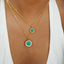 MEDIUM ST. CHRISTOPHER SURF NECKLACE - Las Olas