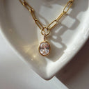 MILA PAPERCLIP NECKLACE - Las Olas