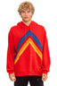 MOUNTAIN STITCH CHEVRON PULLOVER HOODIE RELAXED - Las Olas
