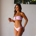 MULTI BRAIDED BANDEAU BIKINI TOP - Las Olas
