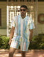 PASTEL STRIPE LEISURE STRETCH BUTTONUP - Las Olas