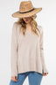 PINCH TOP PALM BRAID HAT - Las Olas