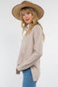PINCH TOP PALM BRAID HAT - Las Olas