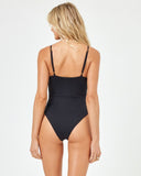 Piper One Piece Swimsuit - Black - Las Olas