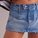 POCKET DENIM MINI SKIRT - Las Olas
