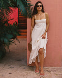 Raveena Dress - Cream - Las Olas