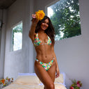 RING HALTER BIKINI TOP - Las Olas