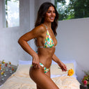 RING HALTER BIKINI TOP - Las Olas