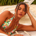 RING HALTER BIKINI TOP - Las Olas