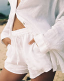 Rio Short - White - Las Olas