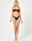 Rocky Bikini Bottom - Ribbed Black - Las Olas