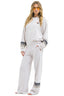 RUGBY STITCH WIDE LEG POCKET SWEATPANT - Las Olas